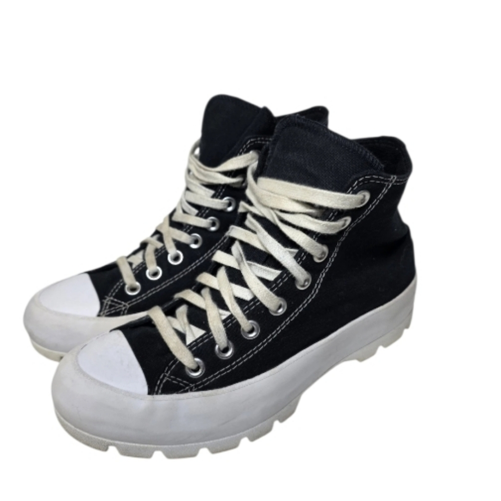 Converse Chuck Taylor All Star Lugged Hi Black Platform Sneakers Women’s 8.5